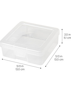 Contenedor de Almacenamiento IRIS USA Pequeño 10 Unidades 2