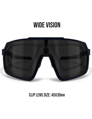 Gafas de Ciclismo Bertoni Gemini Antivaho Unisex