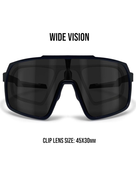 Gafas de Ciclismo Bertoni Gemini Antivaho Unisex