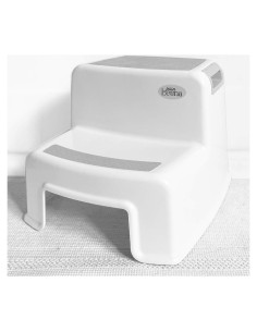 Escalera Antideslizante para Niños Secure Home 2 Pasos Gris