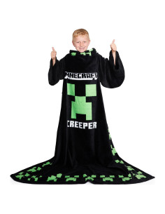 Manta Ponible de Forro Polar Minecraft para Niños y Adolescentes