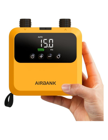 Bomba de Aire Eléctrica AIRBANK Pulse Pro 20PSI Mini Portátil