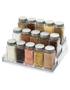 Organizador de Especias 3 Niveles FAIRHOME - Estante Transparente