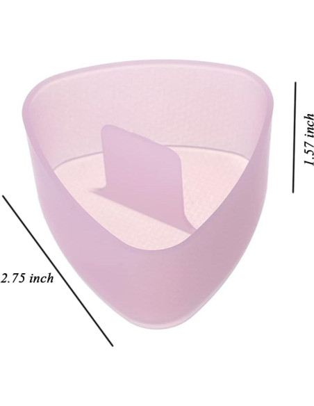 Molde de Onigiri Triangular AYCCNH Rosa Antiadherente 1 Pieza Molde de Onigiri Triangular AYCCNH Rosa Antiadherente 1 Pieza