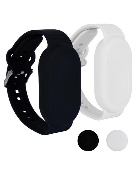 2 Pulseras de Silicona Impermeables para SmartTag 2 Gosknor