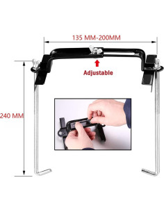 Soporte de Batería Ajustable LYCARESUN 24cm Universal 2