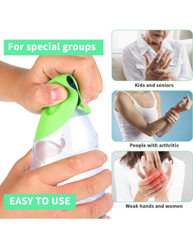 6 Almohadillas de Agarre de Silicona Bremorou para Tarros