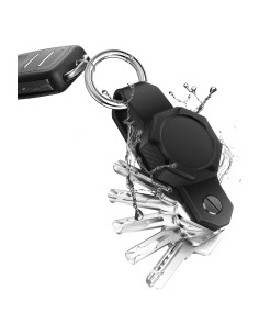 Organizador de Llaves Airtag Aircawin - Funda Silicona Negra