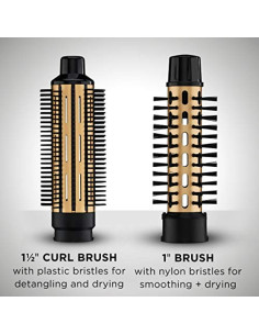 Conair Cepillo de Aire Caliente 2-en-1 con Accesorios 2