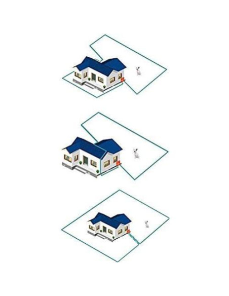 Cerca Eléctrica para Perros Cerca Extrema - 152.4 m, 3 Collares