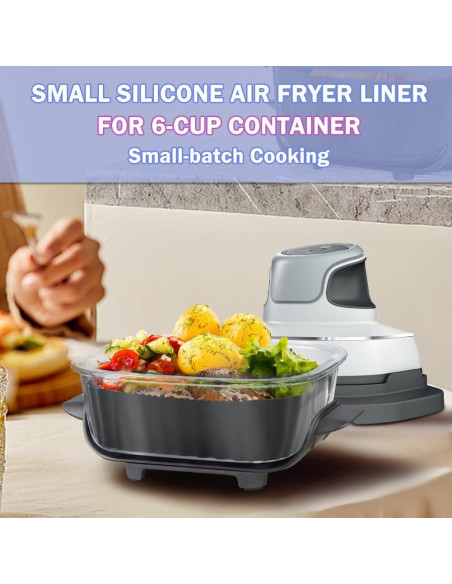 Forros de Silicona BYKITCHEN para Freidora Ninja Crispi 4QT