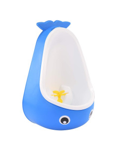 Orinal de Entrenamiento para Niños Ballena Azul - Ajustable