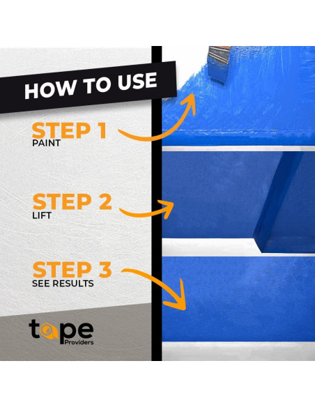 Cinta de Pintor Azul WOD 2.54 cm x 54.86 m - Enmascarar Paredes