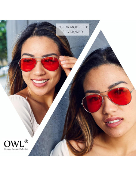 Gafas de sol aviador Metal Plateado Lentes Azules 50mm Gafas de sol aviador Metal Plateado Lentes Azules 50mm