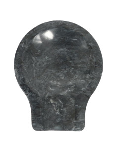 Reposapucheros de Mármol Negro HillSpring 14x11.5cm Antideslizante