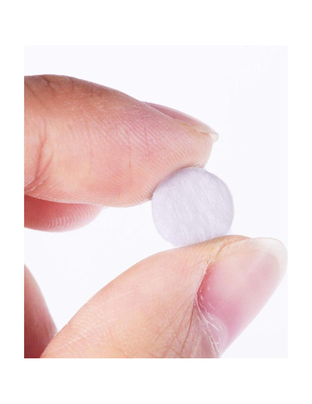 300 Filtros de Algodón Microdermoabrasión Pink Sweet 10 mm