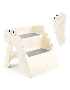 Escalera Plegable Antideslizante Onasti para Niños 2 Escalones