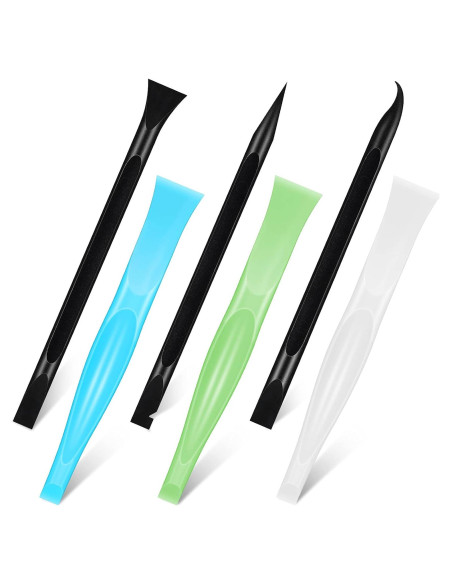 Raspadores de limpieza plásticos Honoson, 6 piezas, sin rayones