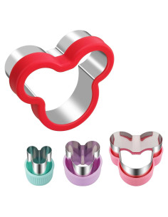 Cortadores de Galletas ALLTOP en Forma de Ratón - Acero Inoxidable