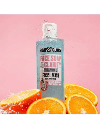 Limpiador Facial Exfoliante Suave Jabón y Gloria 350ml