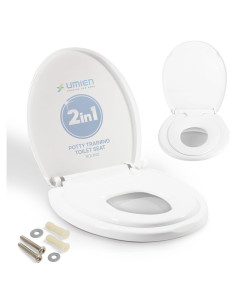 Asiento de Entrenamiento UMIEN 2 en 1 para Baño Redondo