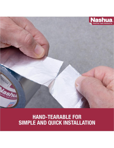 Cinta de Aluminio Nashua 361-11 Impermeable 4.8 cm x 10 m