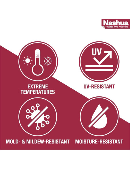 Cinta de Aluminio Nashua 361-11 Impermeable 4.8 cm x 10 m