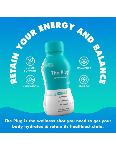 Bebida Detox The Plug 100 ml x 2 - Soporte Hepático Natural