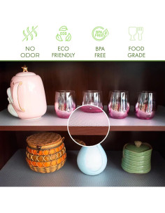 Forro de Estante Antideslizante EVALAND 30.48x299.72 cm EVA 2