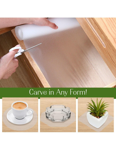 Forro de Estante Antideslizante EVALAND 30.48x299.72 cm EVA