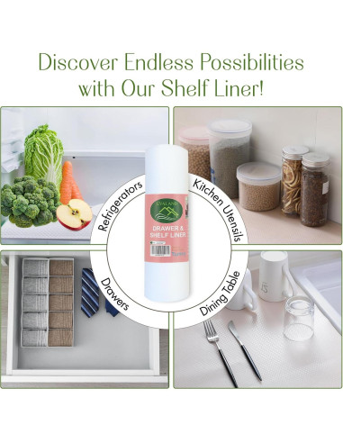 Forro de Estante Antideslizante EVALAND 30.48x299.72 cm EVA