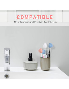 Cubiertas de Cepillo de Dientes Pack Familiar 8 Unidades - Plástico 2