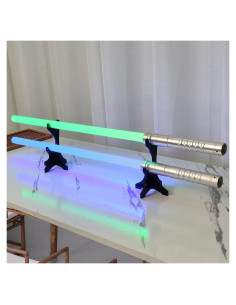 Soporte para sable de luz Acrílico Negro 2 Sets - Exhibición