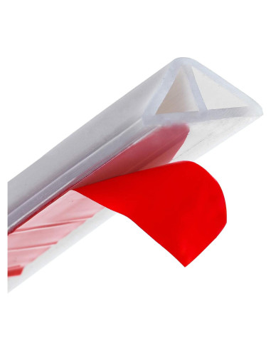 Barrera de Agua Colapsable Ejoycos 99 cm Gris para Ducha