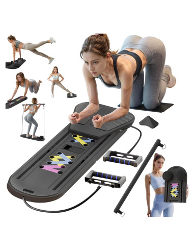 Tabla de Pilates Lerpio 6 en 1 Plegable y Portátil 150kg