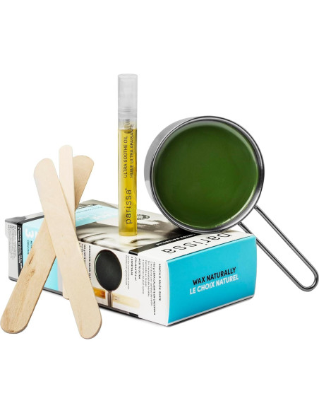 Kit de Cera Caliente Parissa para Cara y Labios 100g