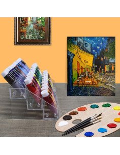 Organizador de Esmalte de Uñas Kingtaily 3 Capas Acrílico Transparente 2