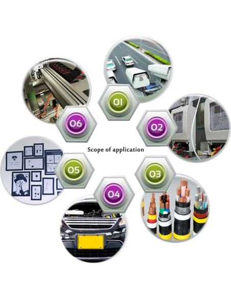 Cinta Aislante Eléctrica Multicolor SoundOriginal 6 Rollos 0.7" x 9.14m