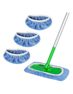 Paquete de 3 Almohadillas de Microfibra ZHAYAO para Mopa Swiffer