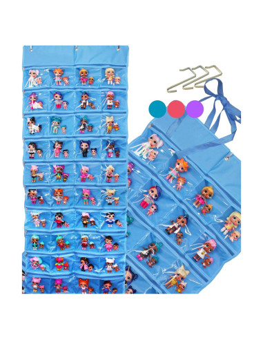 Organizador Colgante HOME4 para Juguetes y Accesorios Azul