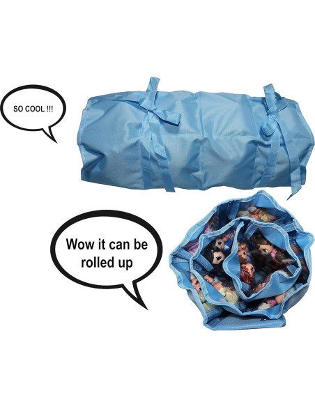 Organizador Colgante HOME4 para Juguetes y Accesorios Azul