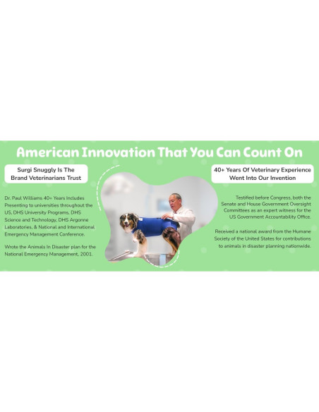 Traje de Recuperación Quirúrgica para Perros Surgi Snuggly 2XL-S