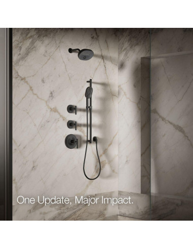 Cabezal de Ducha KOHLER 26290-G-BL 1.75 GPM Negro Mate