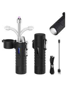 Encendedor Eléctrico NINSI F51 USB C Resistente al Agua