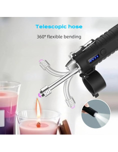 Encendedor Eléctrico NINSI F51 USB C Resistente al Agua 2