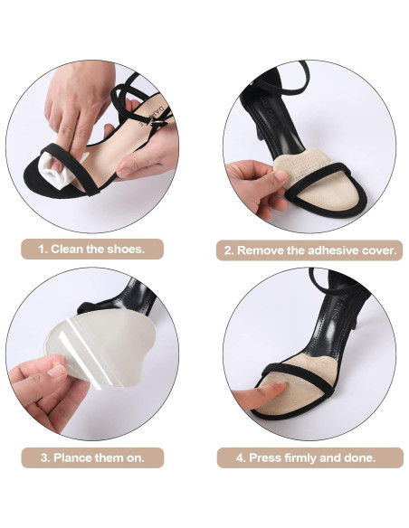 Almohadillas Metatarsales Antideslizantes Ashoesert 3 Pares