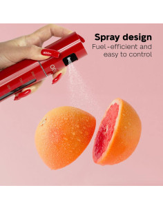 Spray de Aceite ODO 100ml Acero Inoxidable Rojo - Cocina Saludable 2