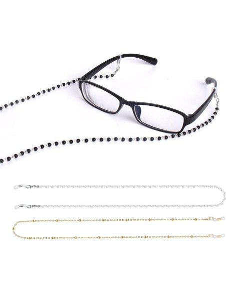 Cadenas para Gafas ONESING 4 Pcs Ajustables Multicolor