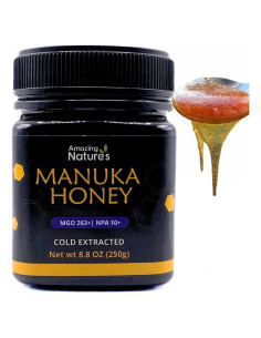 Miel de Manuka Cruda Maravillosa Naturaleza MGO 263+ 250g