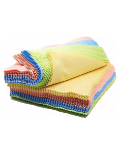 Paquete de 100 Paños de Microfibra JARYANNIX 13x13cm